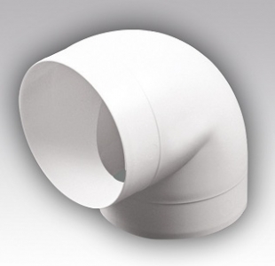 Колено 90 градусов ERA 16ККП d160 мм пластиковое